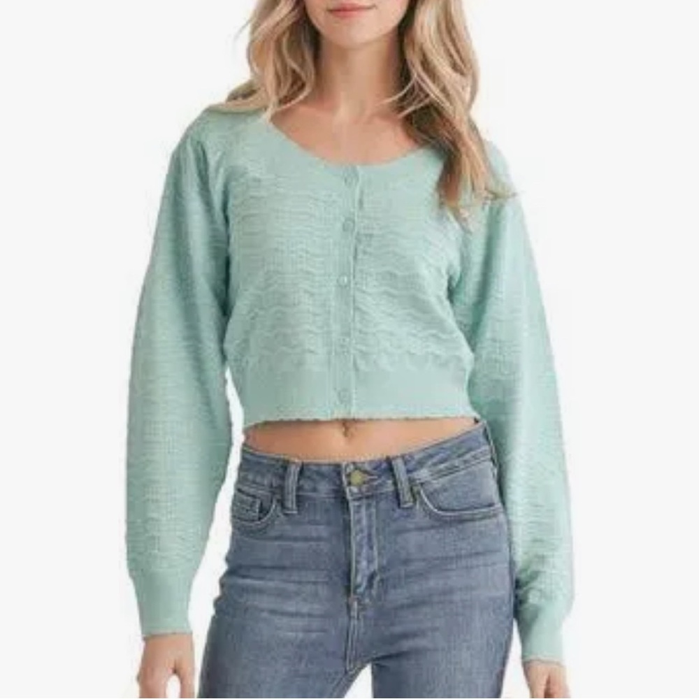 Cropped cardigan